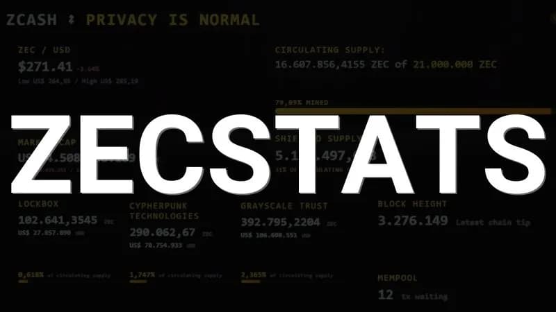 Capa do projeto ZecStats